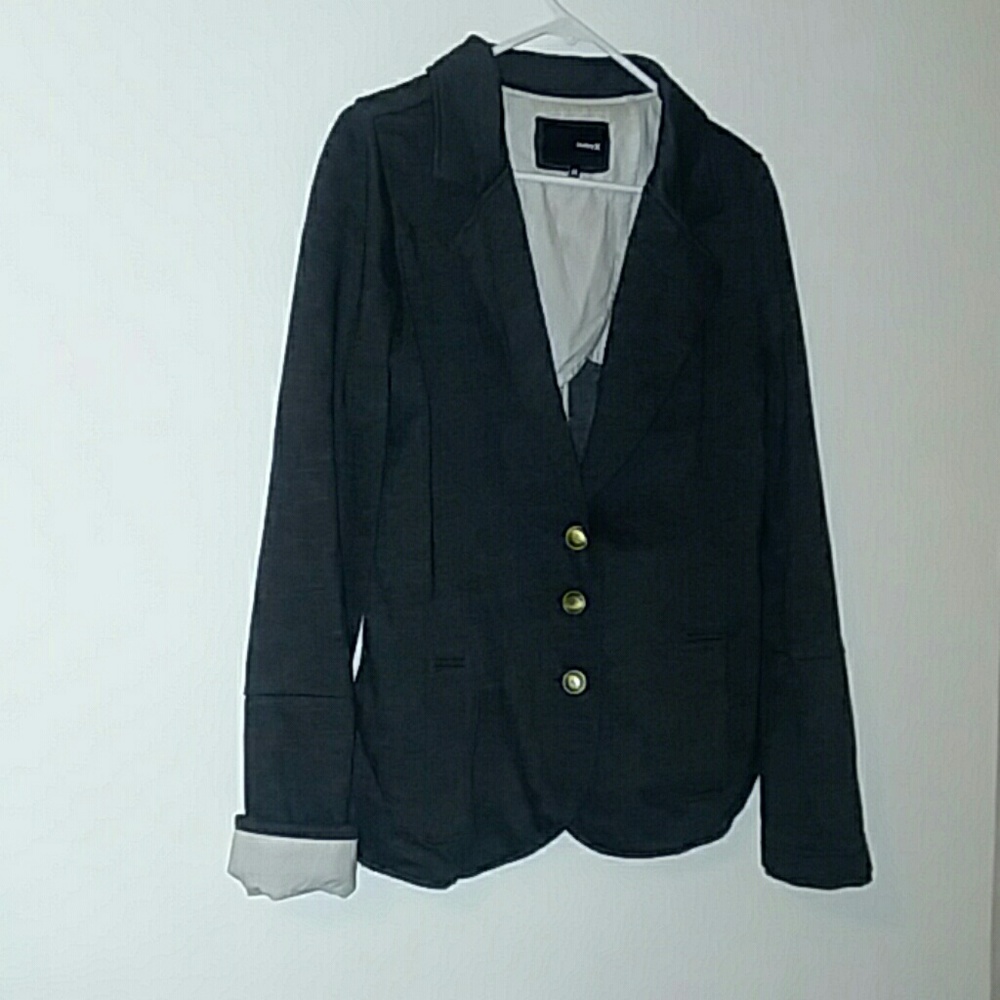 Hurley dark grey blazer (medium)